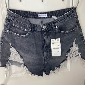Zara boyfriend Jean shorts